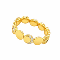 Cosmic Ring in 14K gold or sterling silver