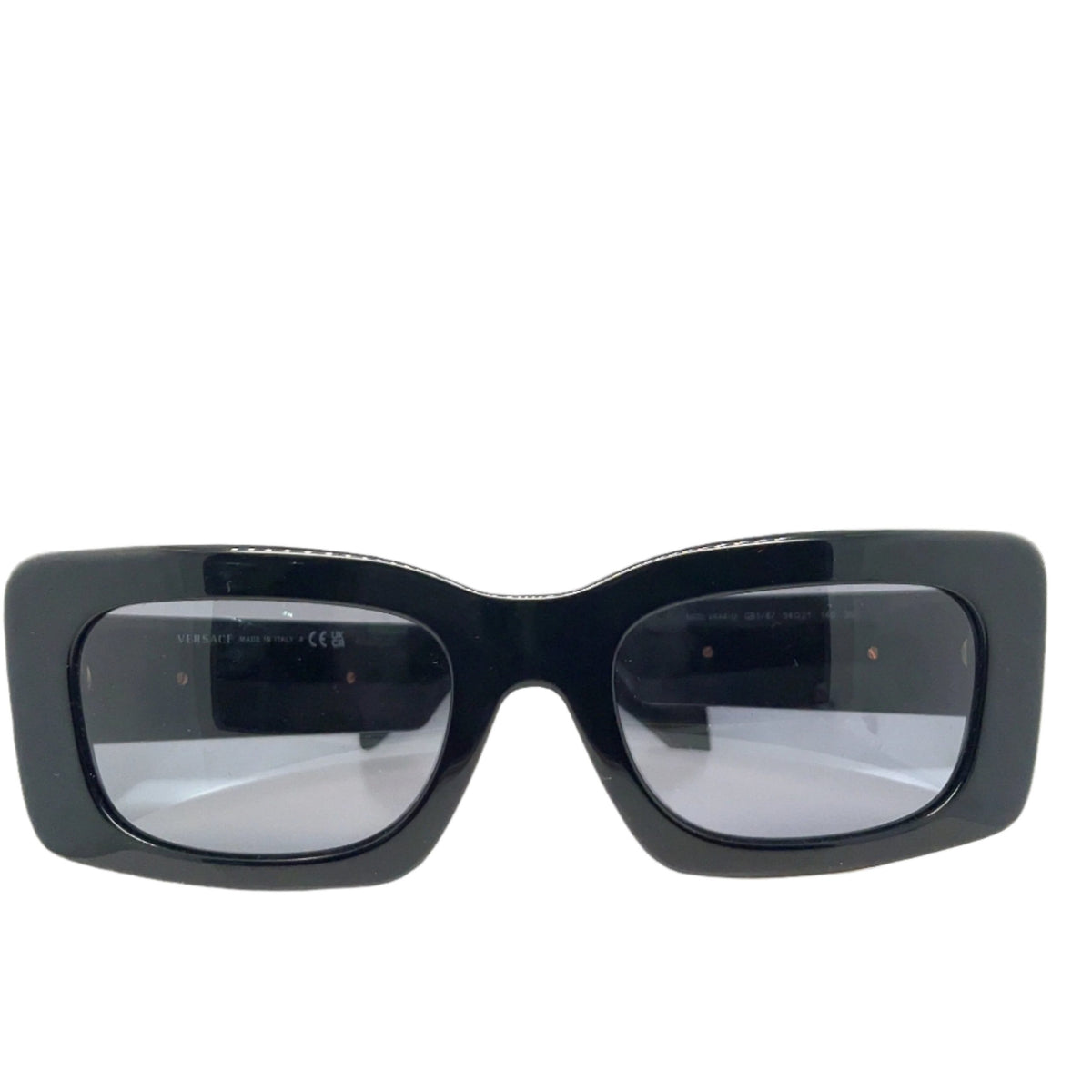 Iced Black Luxe Sunglasses with moissanite-set frame, view 3